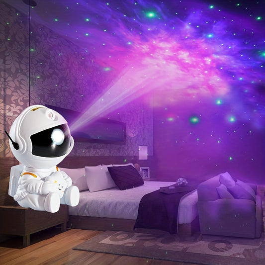 Astronaut Suntime Galaxy Projector To Transform Your Space!