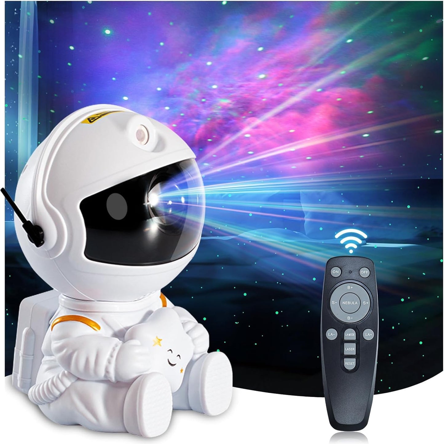 Astronaut Suntime Galaxy Projector To Transform Your Space!