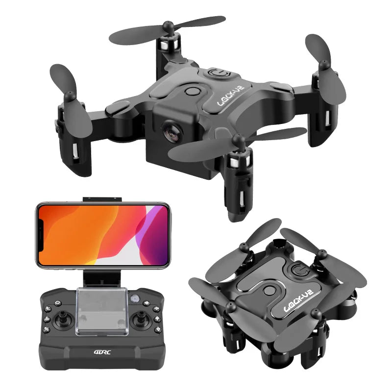 V2 Mini Foldable Drone with HD Camera & WiFi