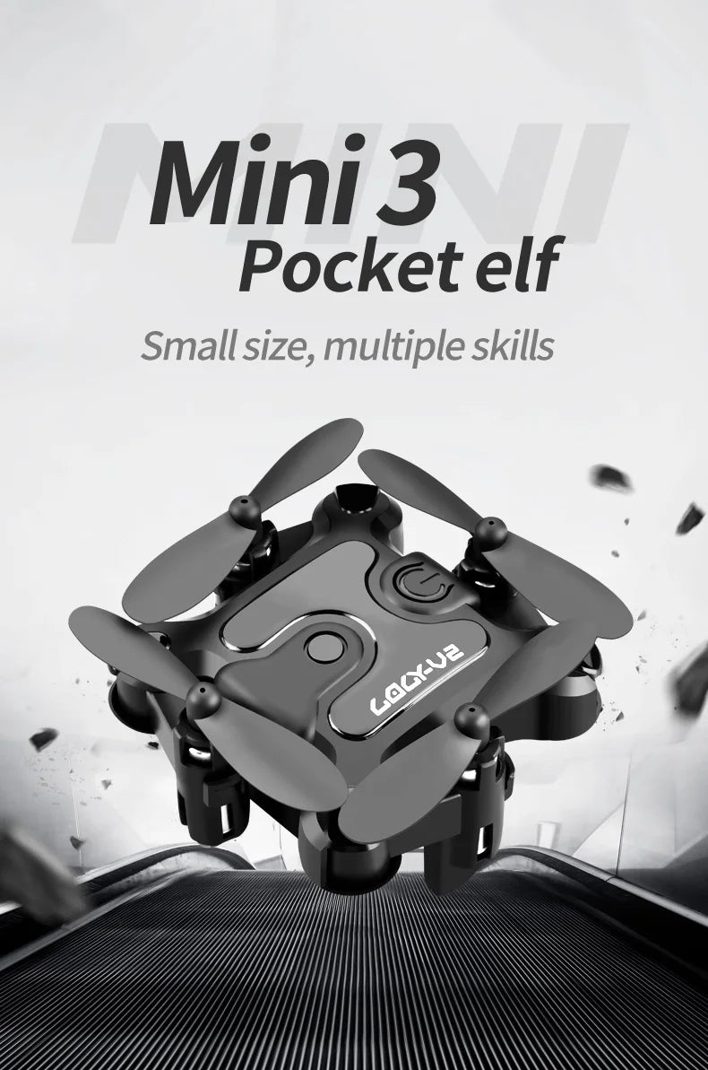 V2 Mini Foldable Drone with HD Camera & WiFi