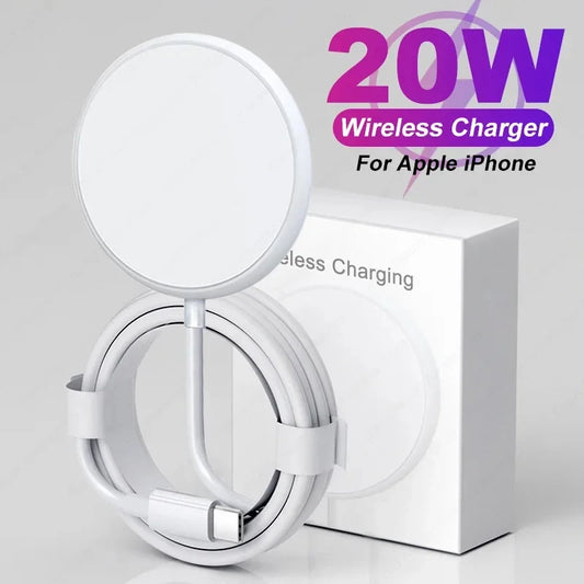 Apple Magsafe Magnetic Wireless Charger for IPhone, IPad & Airpods